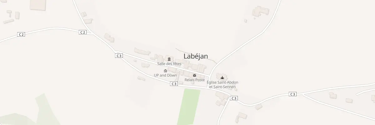 Plan du 5020 Village à Labéjan
