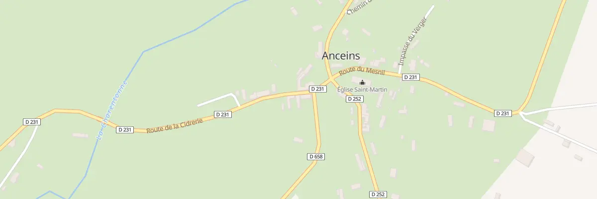 Plan du 59 Rte de la Cidrerie à La Ferté-en-Ouche