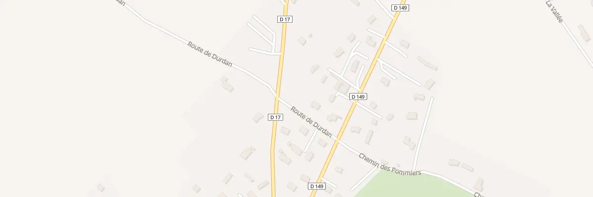 Plan du 70 Rte de Durdan à Rouville