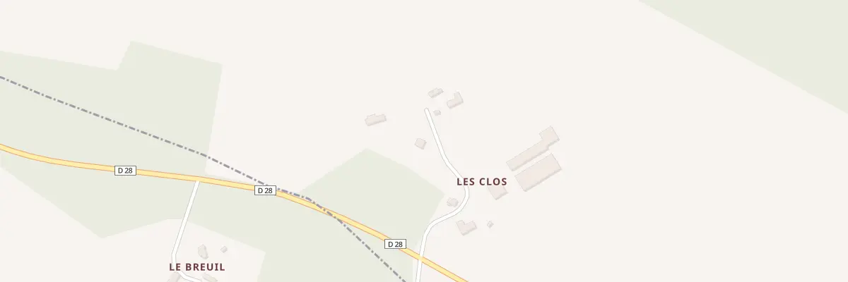 Plan du 179 Imp des Clos à La Ferrière-au-Doyen