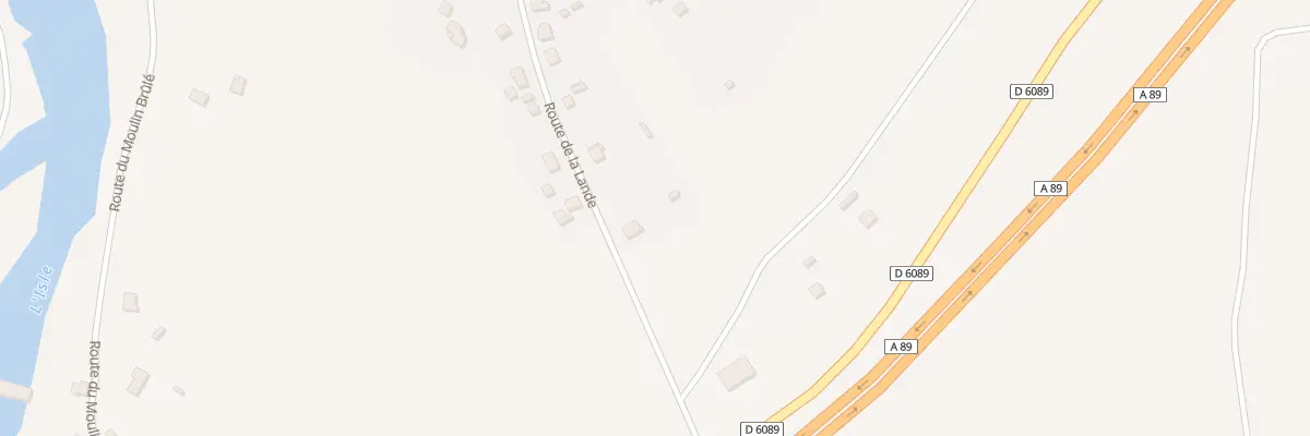 Plan du 67 Rte de la Lande à Saint-Léon-sur-l’Isle