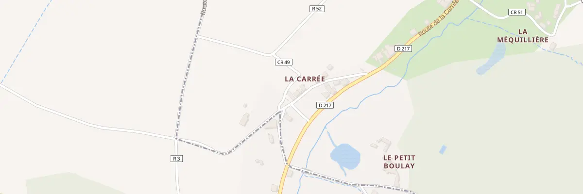 Plan du 12 Chem de la Carrée à Saché