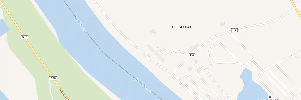 Plan du 10 Rue des Allais à Trogues