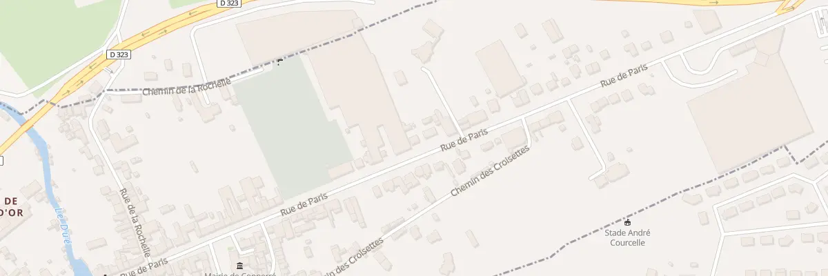 Plan du 69 Rue de Paris à Connerré