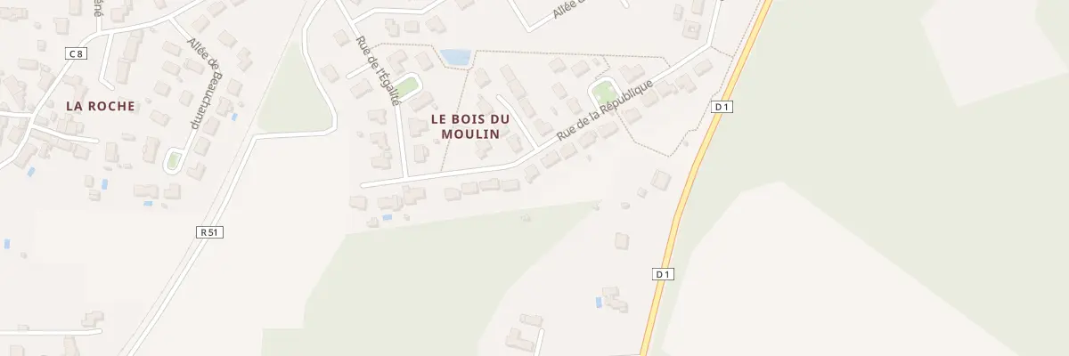 Plan du 25 Rue de la République à Saint-Julien-l’Ars