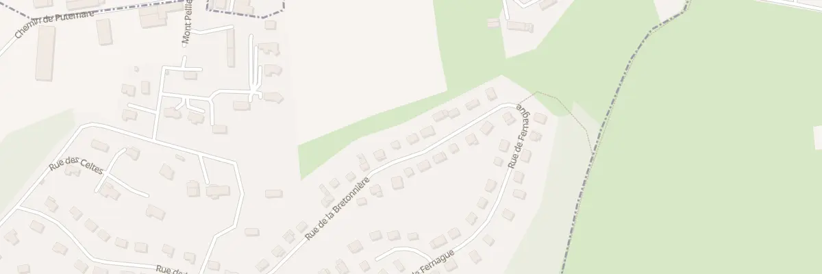 Plan du 43 Rue de la Bretonnière à Gruchet-le-Valasse