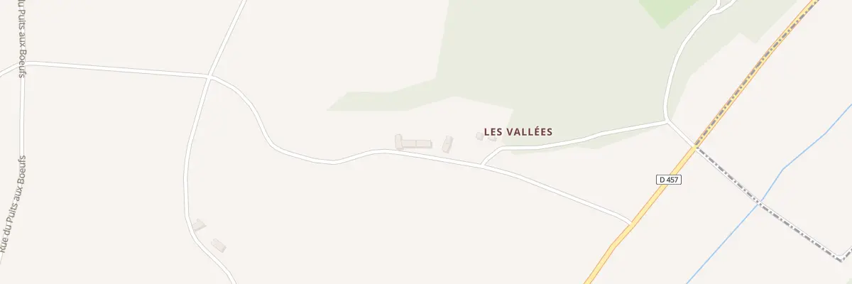 Plan du 2 Les Vallees à Crissay-sur-Manse