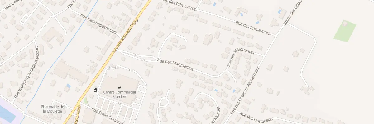 Plan du 2 Rue des Marguerites à Bergerac