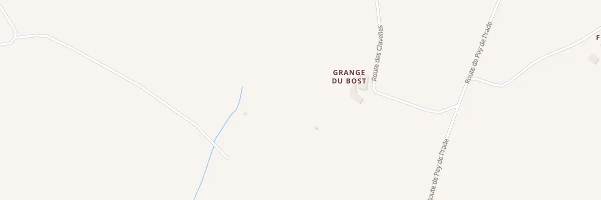 Plan du 758 Rte des Clavelies à Montagrier