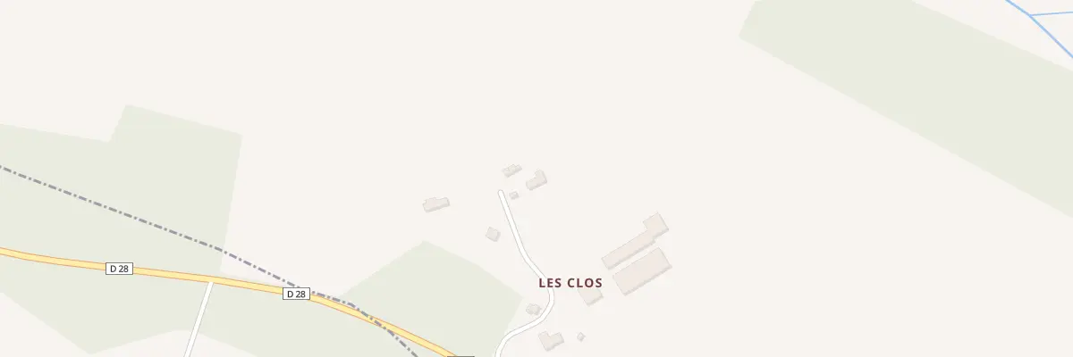 Plan du 12 Les Clos-est à La Ferrière-au-Doyen