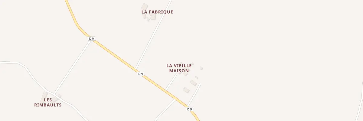 Plan du 10 La Vieille Maison à Usseau