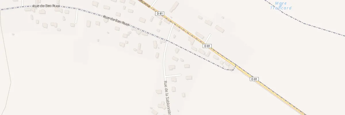 Plan du 1036 Rue de la Sablonniere à Saint-Jean-de-Folleville