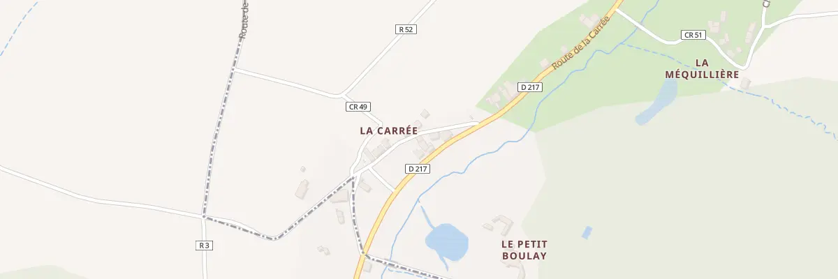Plan du 1 Chem de la Carrée à Saché
