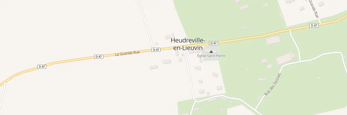 Plan du 50 Les Quatre Fosses à Heudreville-en-Lieuvin