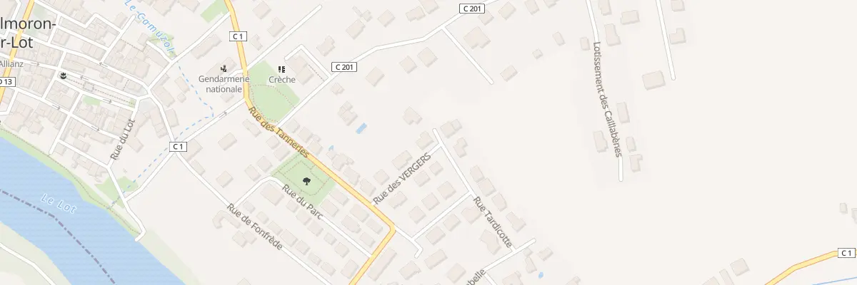 Plan du 5 Rue des Vergers à Castelmoron-sur-Lot