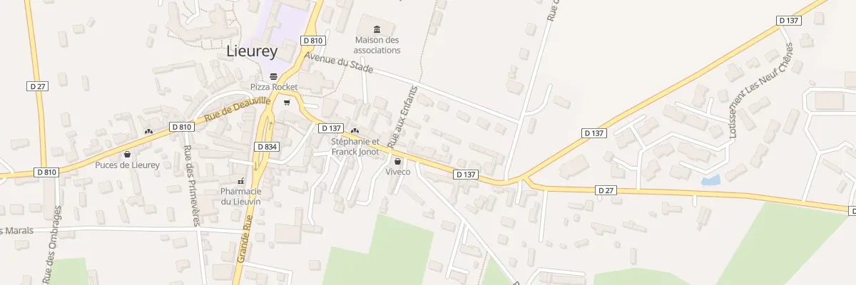 Plan du 17 Rue Saint Georges à Lieurey