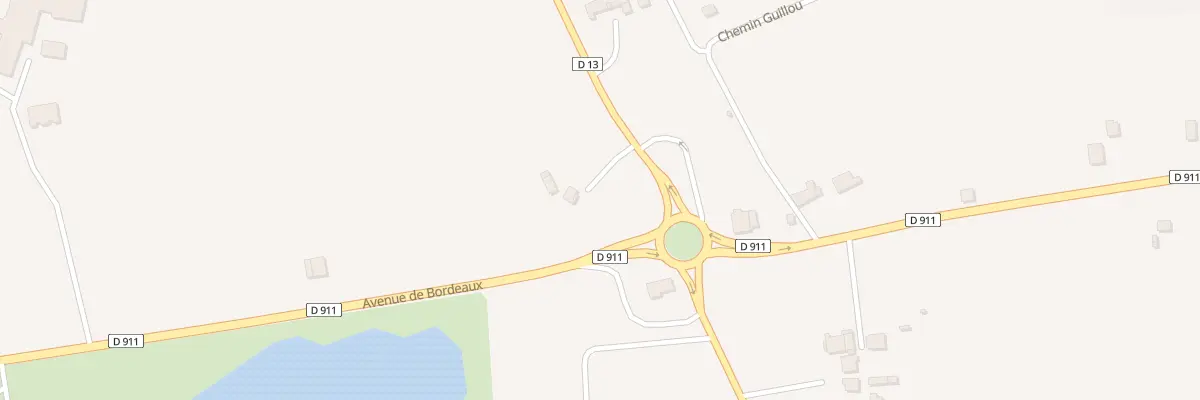 Plan du 75 Rte de Castelmoron au Temple-sur-Lot