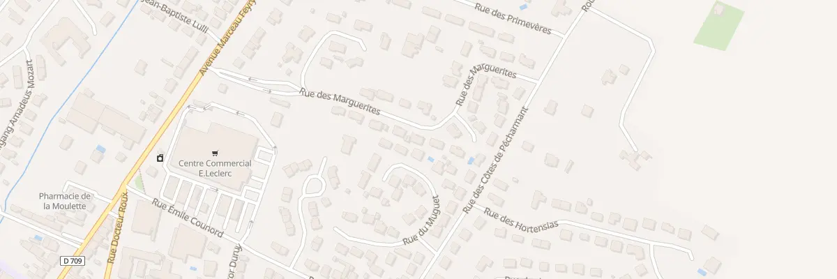 Plan du 9 Rue des Marguerites à Bergerac