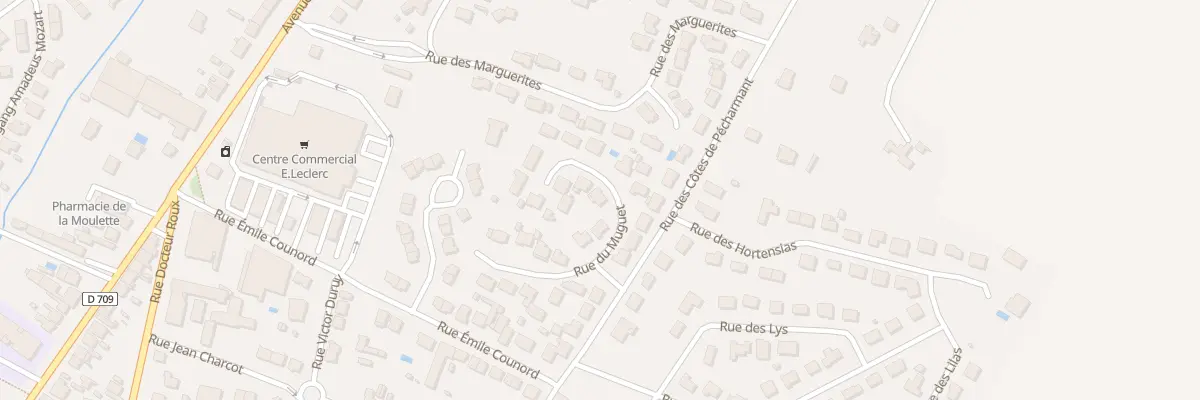 Plan du 9 Rue du Muguet à Bergerac