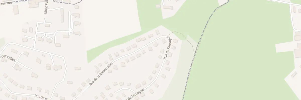 Plan du 42 Rue de la Bretonnière à Gruchet-le-Valasse
