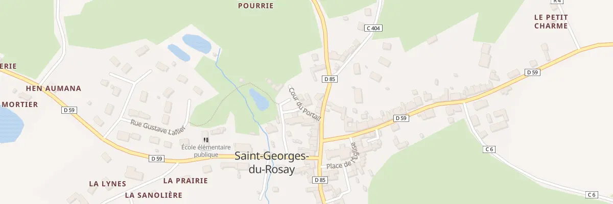Plan du 2 Cr du Portail à Saint-Georges-du-Rosay