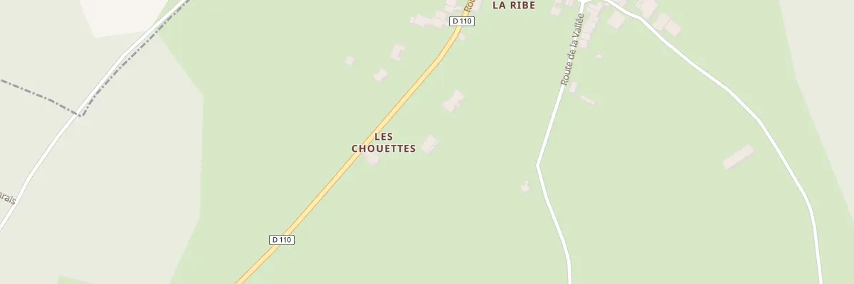 Plan du 8 Rte de Belvue à Orgedeuil