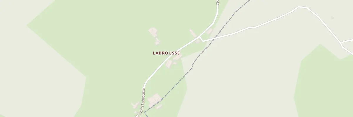 Plan du 8 Che Labrousse à Orgedeuil