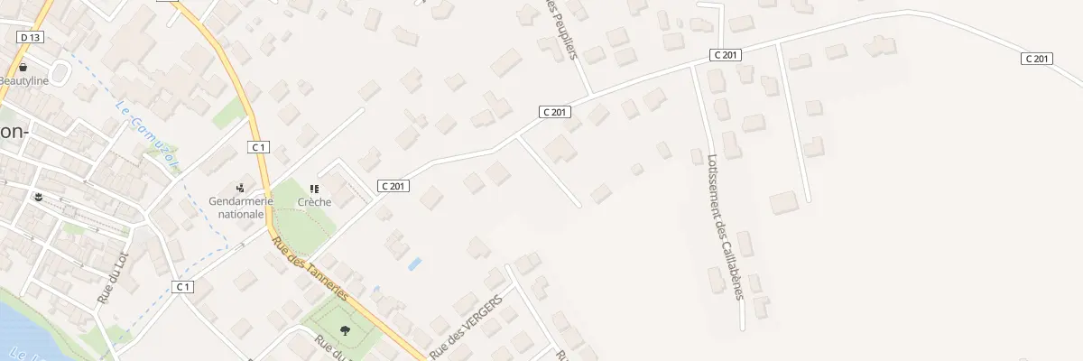 Plan du 14 Caillabenes à Castelmoron-sur-Lot