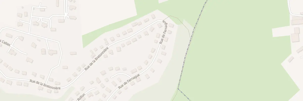 Plan du 43 Rue de la Fernague à Gruchet-le-Valasse