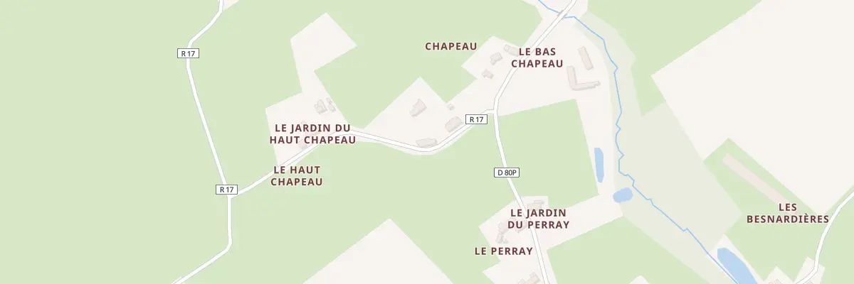 Plan du 5201 Le Haut Chapeau à Saint-Georges-du-Rosay