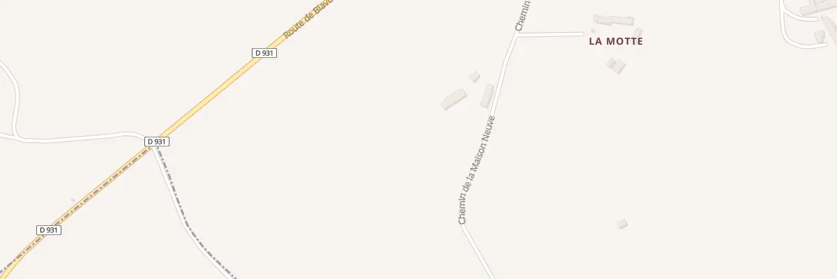 Plan du 2 Che de la Maison Neuve à Parfondeval