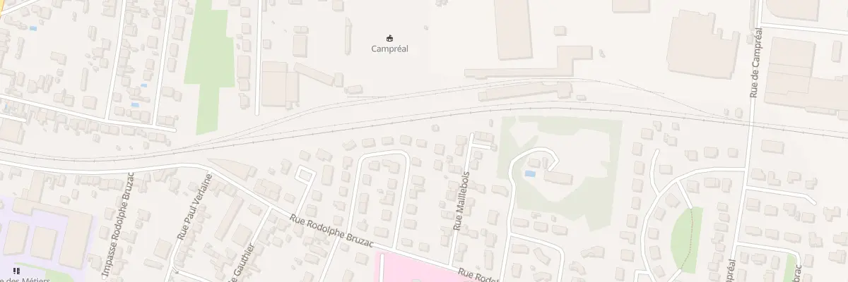 Plan du 20 Rue de la Pommeraie à Bergerac