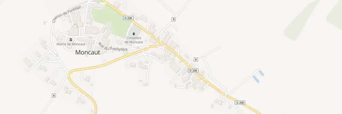 Plan du 20 Che des Coustous à Moncaut