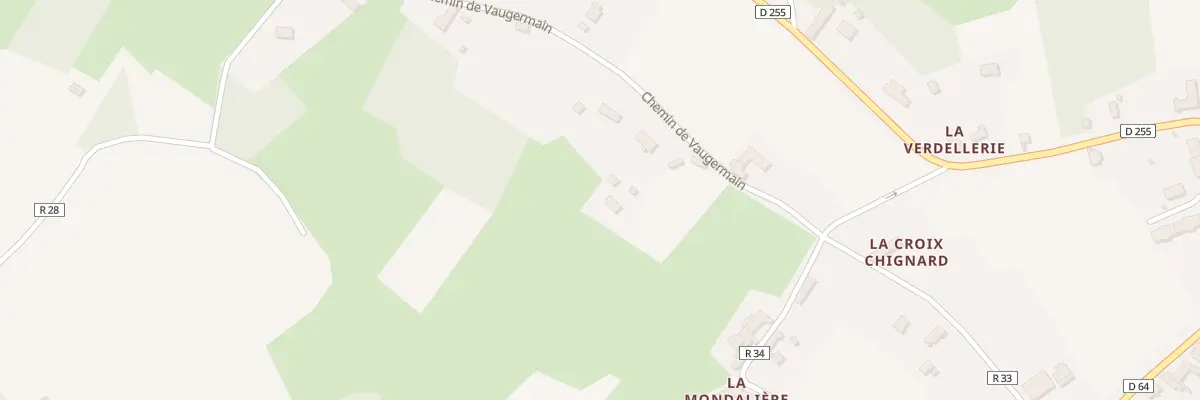 Plan du 5386 Vaugermain à Chahaignes