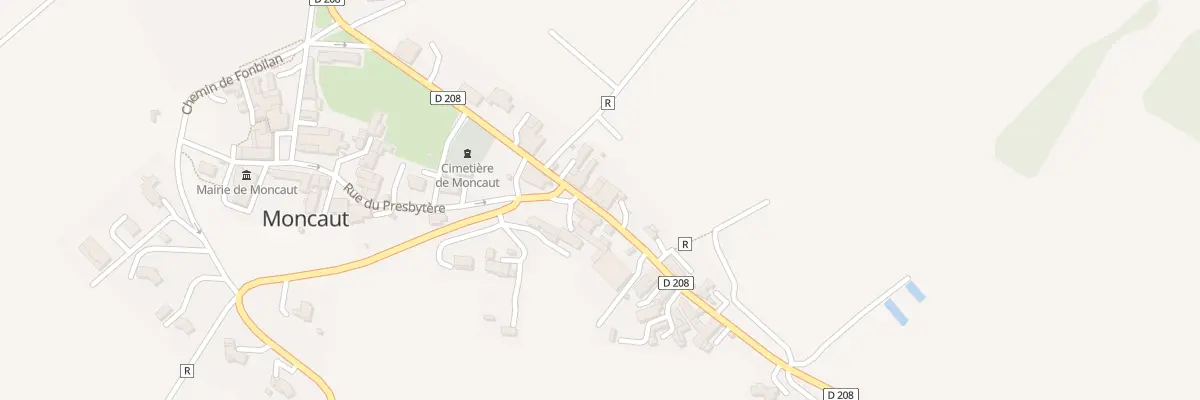 Plan du 5248 Le Bourg à Moncaut