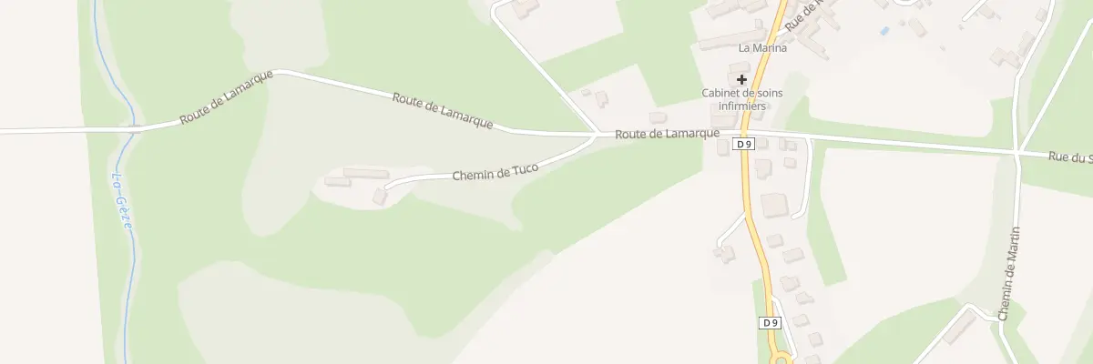 Plan du 1 Che du Tuco à Castelnau-Magnoac