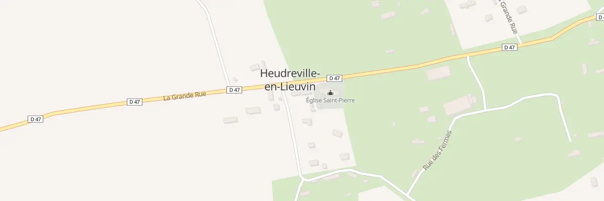 Plan du 48 Village d’Heudreville à Heudreville-en-Lieuvin