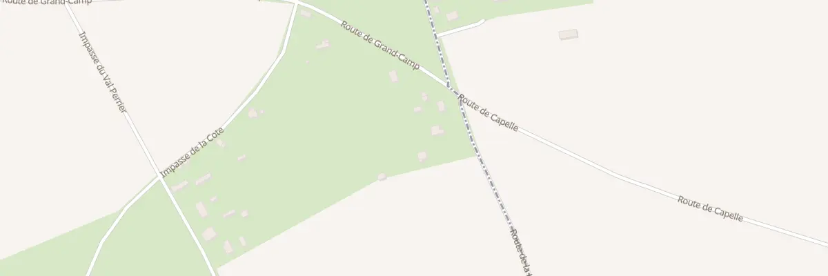 Plan du 50 Rte de la Helinière à Capelle-les-Grands