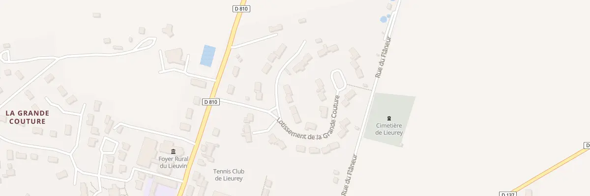 Plan du 12 Rue de la Grande Couture à Lieurey