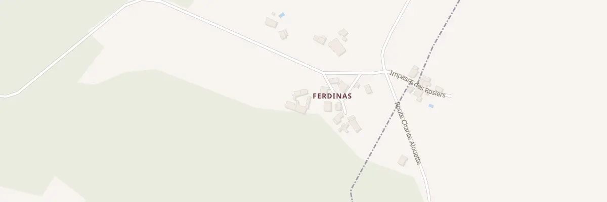Plan du 4 Ferdinas à Mainzac