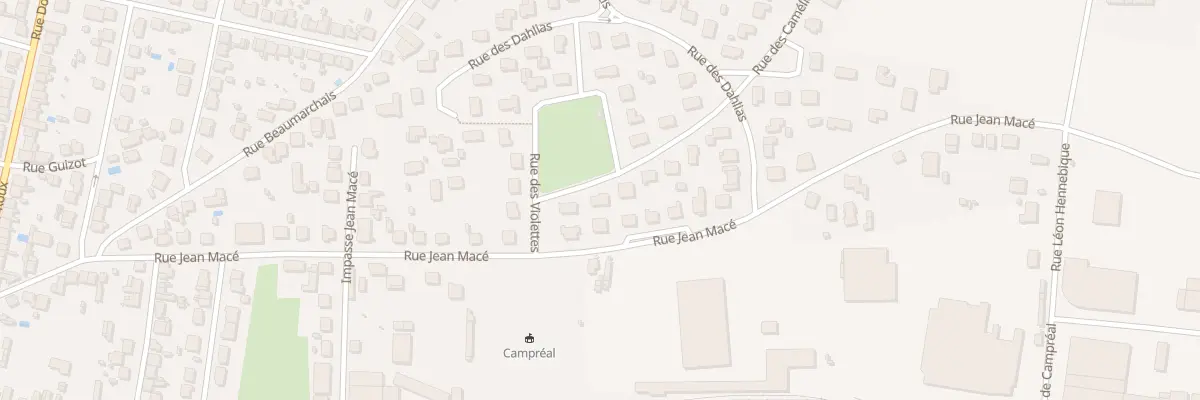Plan du 3 Rue des Camelias à Bergerac