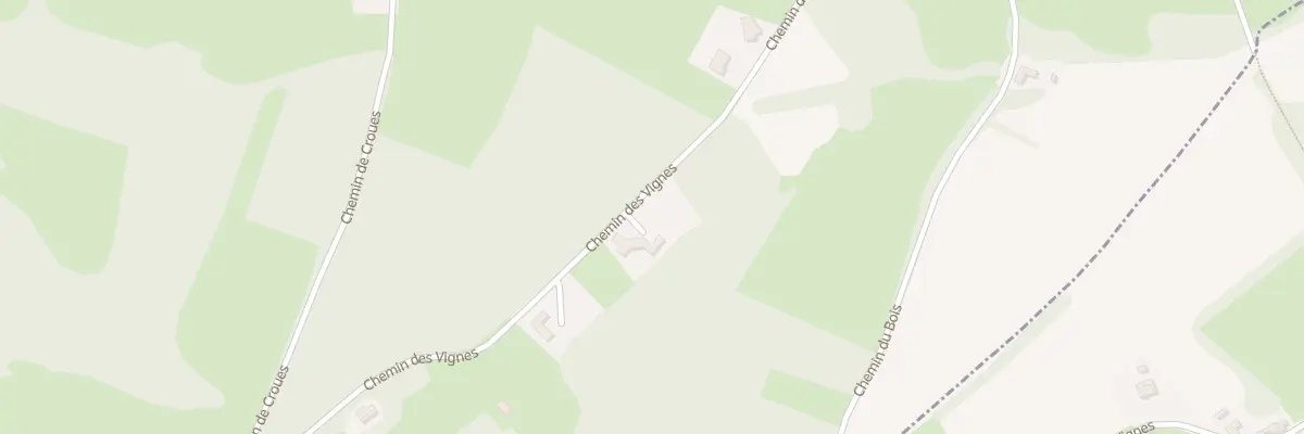 Plan du 12 Che des Vignes à Montégut