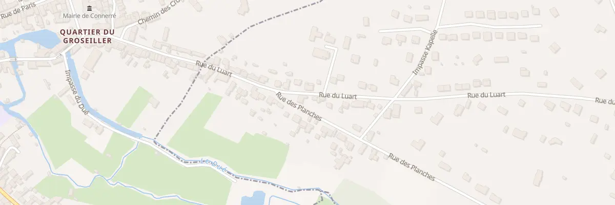 Plan du 46 Rue du Luart à Duneau