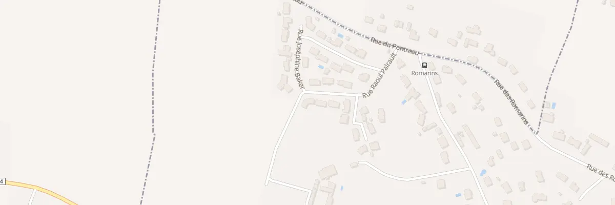 Plan du 29 Rue Raoul Pairault à Châtellerault