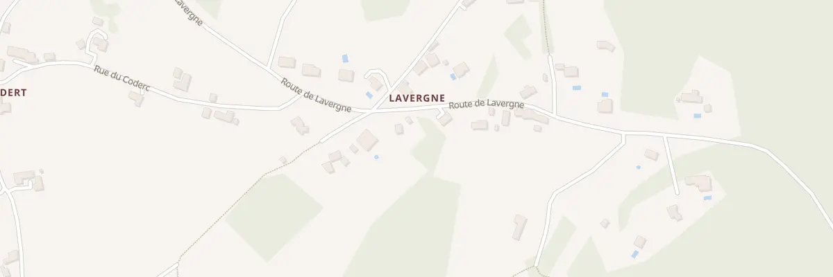 Plan du 974 Rte de Lavergne à Eyraud-Crempse-Maurens