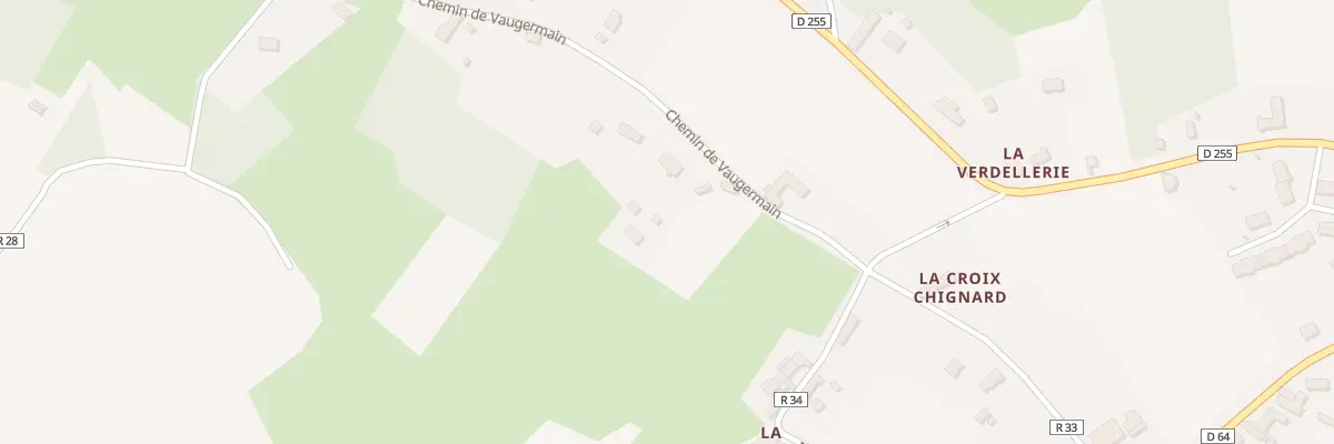 Plan du 5385 Vaugermain à Chahaignes