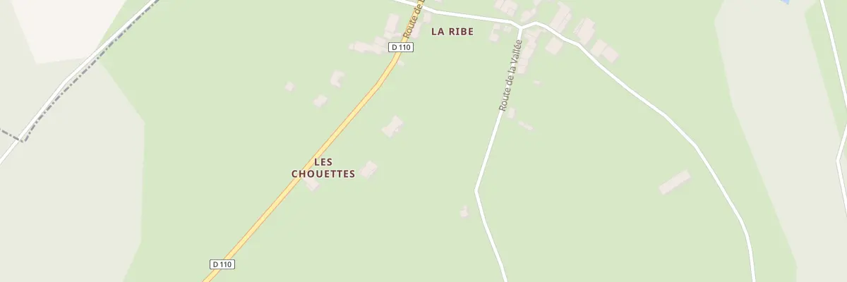 Plan du 10 Rte de Belvue à Orgedeuil