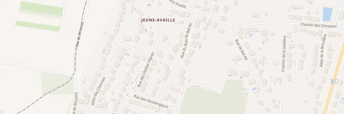 Plan du 10 Rue du Bois de Bel Air à Saint-Julien-l’Ars