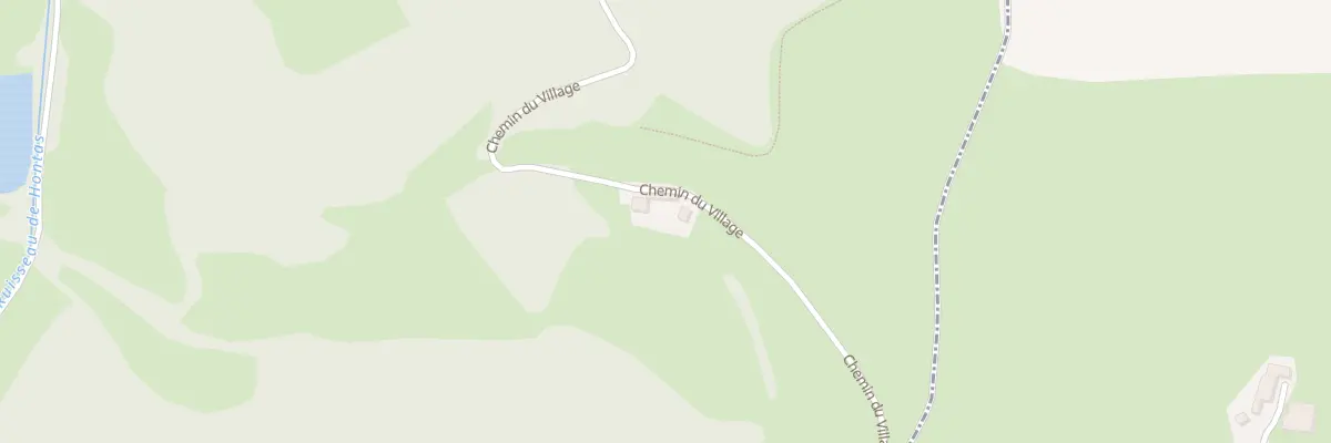 Plan du 24 Che du Village à Gaussan