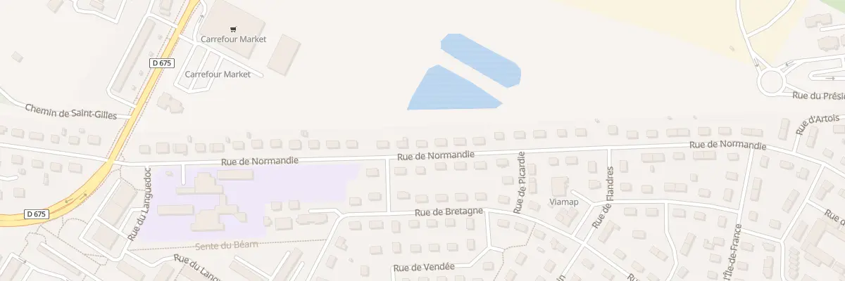 Plan du 48 Rue de Normandie à Pont-Audemer